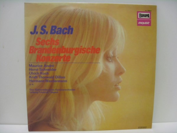 Cover Bach*, Koch*, Terebesi*, André*, Tilegant*, Das Südwestdeutsche Kammerorchester* - Sechs Brandenburgische Konzerte (2xLP) Schallplatten Ankauf