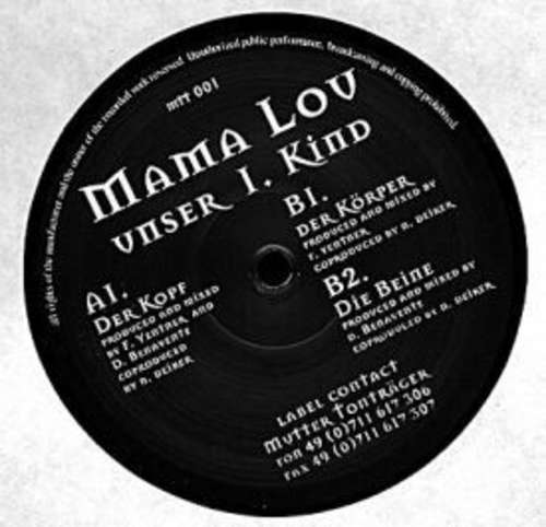Cover Mama Lou - Unser 1. Kind (12) Schallplatten Ankauf