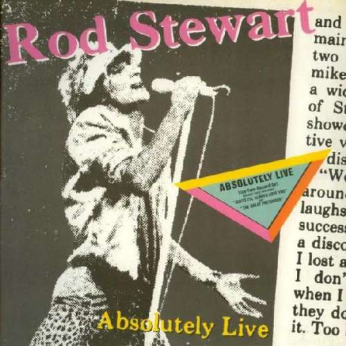 Cover Rod Stewart - Absolutely Live (2xLP, Album) Schallplatten Ankauf