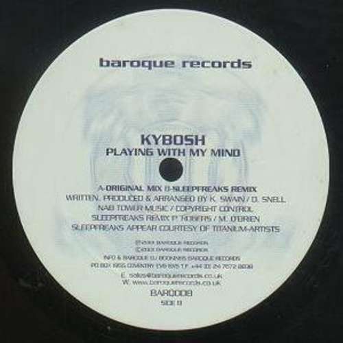Cover Kybosh - Playing With My Mind (12) Schallplatten Ankauf