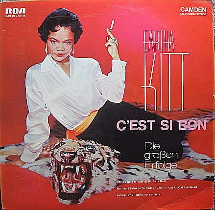 Bild Eartha Kitt With Henri René And His Orchestra And Chorus* - C'est Si Bon -  Die Großen Erfolge (LP, Comp) Schallplatten Ankauf