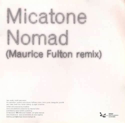Cover Micatone - Trouble Boy / Nomad Remixes (12) Schallplatten Ankauf