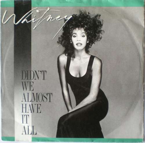 Cover Whitney Houston - Didn't We Almost Have It All (7, Single) Schallplatten Ankauf