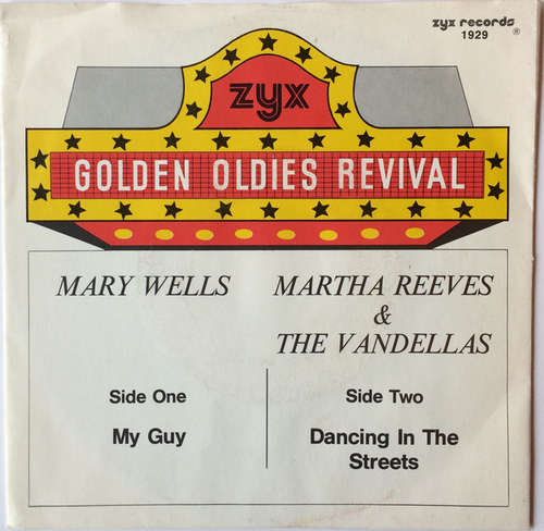 Cover Mary Wells / Martha Reeves & The Vandellas - My Guy / Dancing In The Streets (7) Schallplatten Ankauf