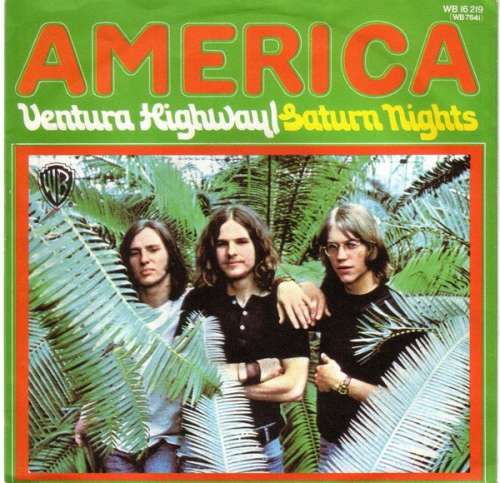 Cover America (2) - Ventura Highway (7, Single) Schallplatten Ankauf
