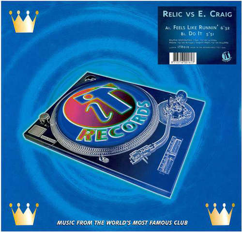Cover Relic (2) vs. E. Craig* - Feels Like Runnin' (12) Schallplatten Ankauf