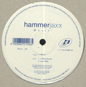 Cover Hammer Jaxx - Movin' (12) Schallplatten Ankauf