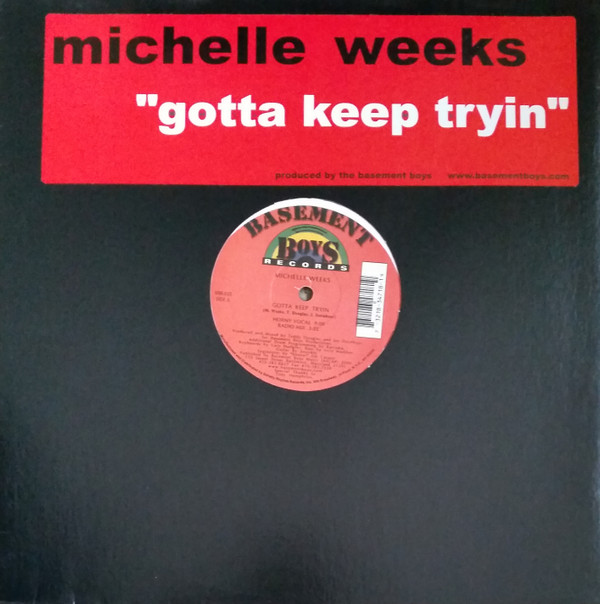 Cover Michelle Weeks - Gotta Keep Tryin (12) Schallplatten Ankauf