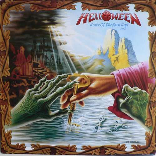Cover Helloween - Keeper Of The Seven Keys - Part II (LP, Album, Gat) Schallplatten Ankauf