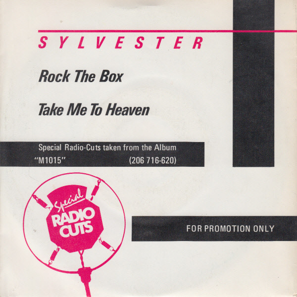 Cover Sylvester - Rock The Box / Take Me To Heaven (7, Single, Promo) Schallplatten Ankauf