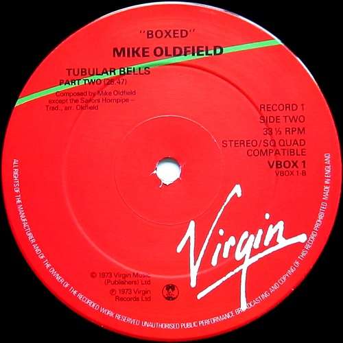 Cover Mike Oldfield - Boxed (Box, Comp, RE + LP, Album, Quad + LP, Album, Quad ) Schallplatten Ankauf