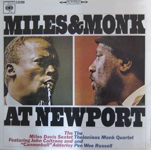 Cover The Miles Davis Sextet & The Thelonious Monk Quartet - Miles & Monk At Newport (LP, Album) Schallplatten Ankauf