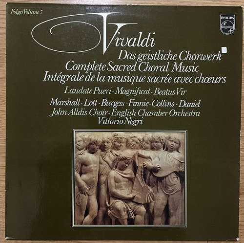 Cover Antonio Vivaldi - Das Geistliche Chorwerk  - Folge 7 (LP) Schallplatten Ankauf
