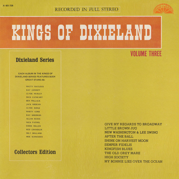 Cover Kings Of Dixieland - Kings Of Dixieland Volume Three (LP, Album, Col) Schallplatten Ankauf
