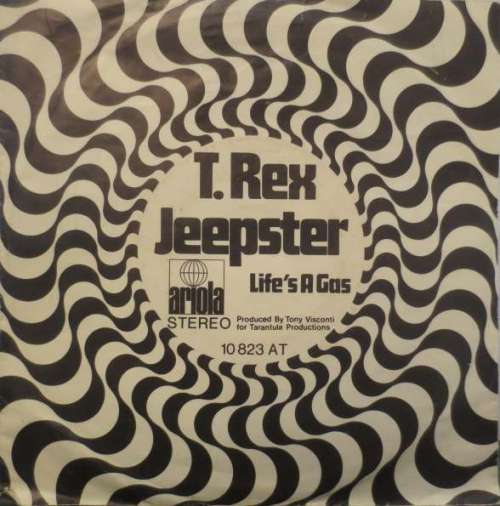 Cover T. Rex - Jeepster (7, Single) Schallplatten Ankauf