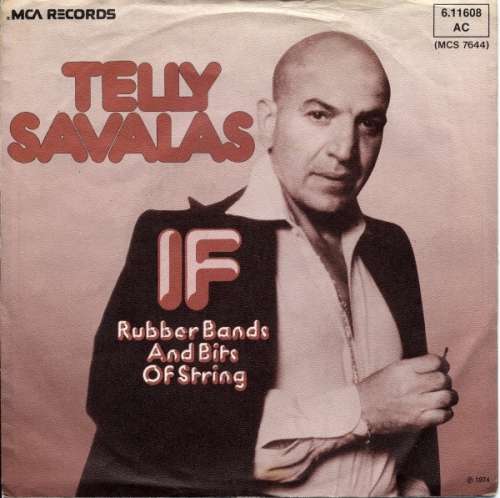 Cover Telly Savalas - If (7, Single) Schallplatten Ankauf