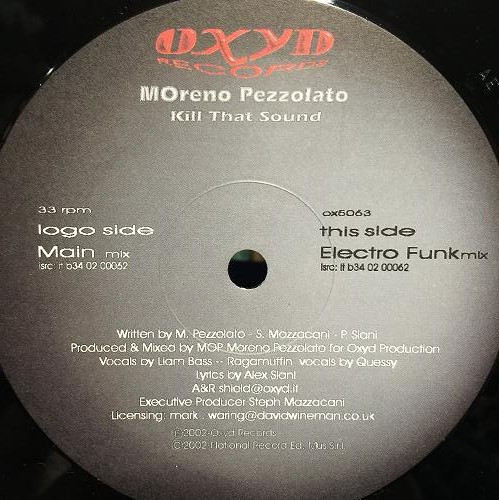 Bild Moreno Pezzolato - Kill That Sound (12) Schallplatten Ankauf