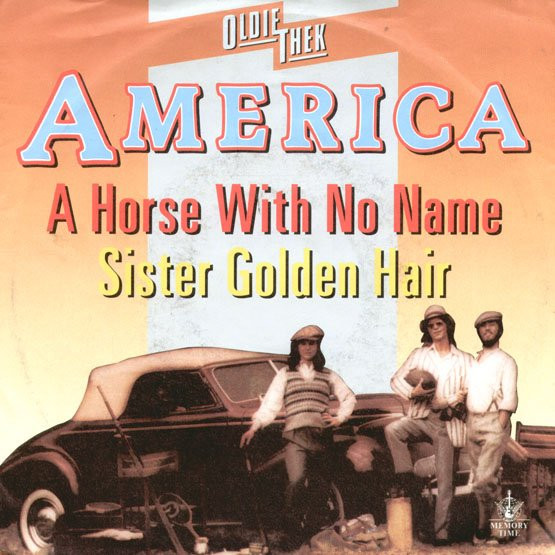 Cover America (2) - A Horse With No Name / Sister Golden Hair (7, Single) Schallplatten Ankauf