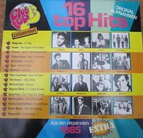 Bild Various - 16 Top Hits - Aus Den Hitparaden 1985 Extra (LP, Comp) Schallplatten Ankauf