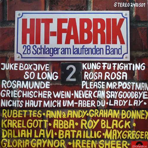 Cover Various - Hit-Fabrik 2 28 Schlager Am Laufenden Band (LP, Comp) Schallplatten Ankauf