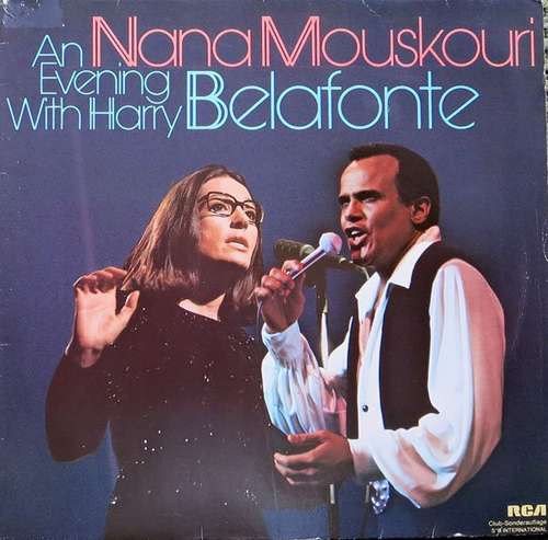 Cover Nana Mouskouri And Harry Belafonte - An Evening With Nana Mouskouri And Harry Belafonte (LP, Album, Club, RE) Schallplatten Ankauf