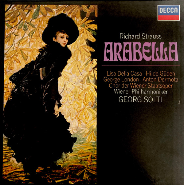 Cover Richard Strauss, Georg Solti, Lisa Della Casa - Arabella; Lyrische Komödie In 3 Aufzügen (3xLP + Box) Schallplatten Ankauf