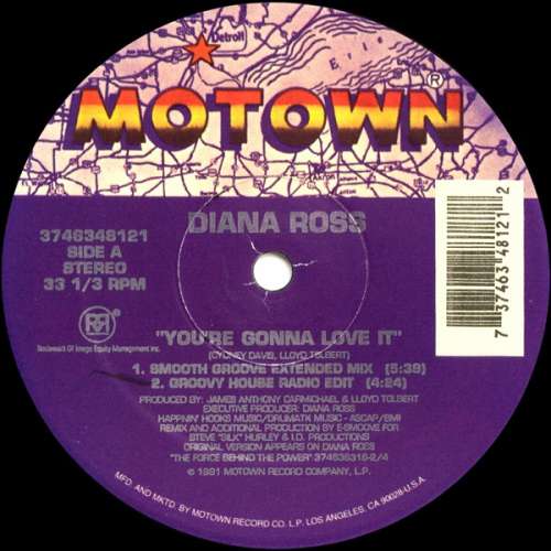 Cover Diana Ross - You're Gonna Love It (12) Schallplatten Ankauf