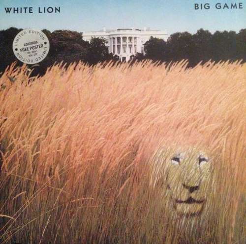 Cover White Lion - Big Game (LP, Album, Ltd) Schallplatten Ankauf
