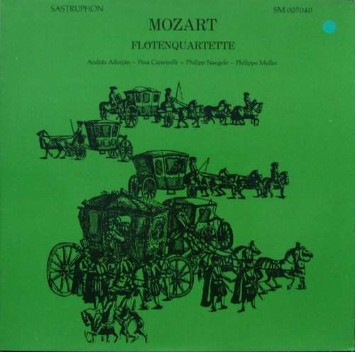 Cover Mozart* / András Adorján, Pina Carmirelli, Philipp Naegele, Philippe Muller - 4 Flötenquartette (LP) Schallplatten Ankauf