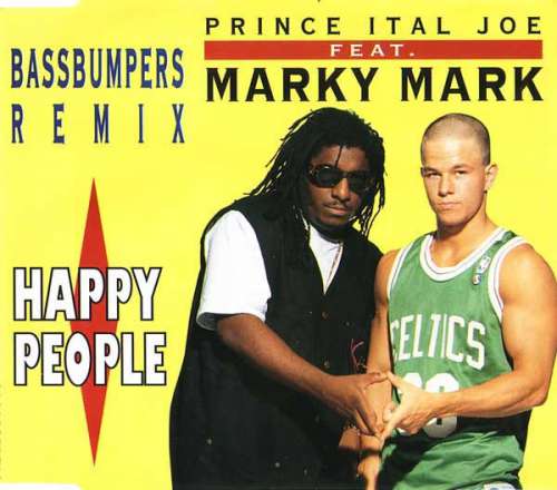 Cover Prince Ital Joe Feat. Marky Mark - Happy People (Bass Bumpers Remix) (CD, Maxi) Schallplatten Ankauf