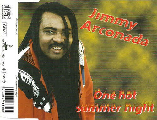 Cover Jimmy Arconada - One Hot Summer Night (CD, Single) Schallplatten Ankauf