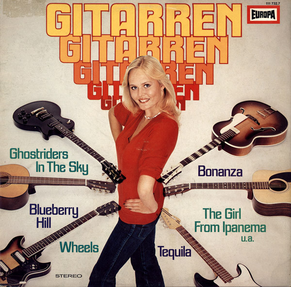 Cover Marc Griffin And The Silver Guitars - Gitarren! Gitarren! Gitarren! (LP) Schallplatten Ankauf