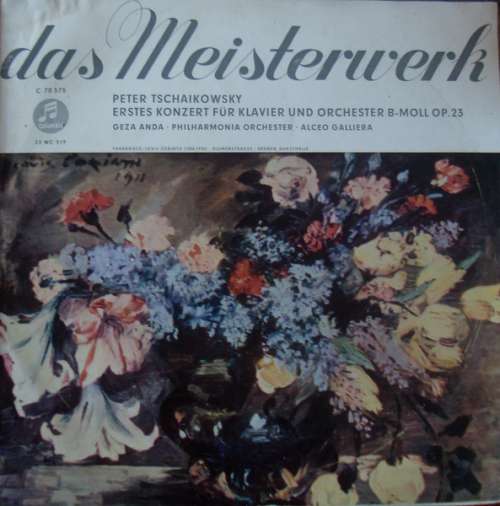 Cover Peter Tschaikowsky* - Geza Anda* - Philharmonia Orchester* - Alceo Galliera - Erstes Konzert Für Klavier Und Orchester B-moll Op. 23 (10) Schallplatten Ankauf