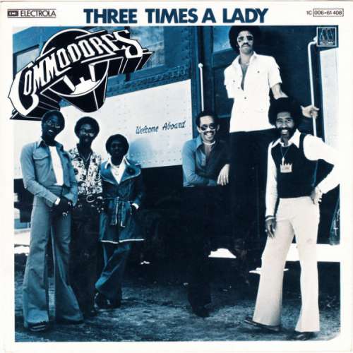 Cover Commodores - Three Times A Lady (7, Single) Schallplatten Ankauf