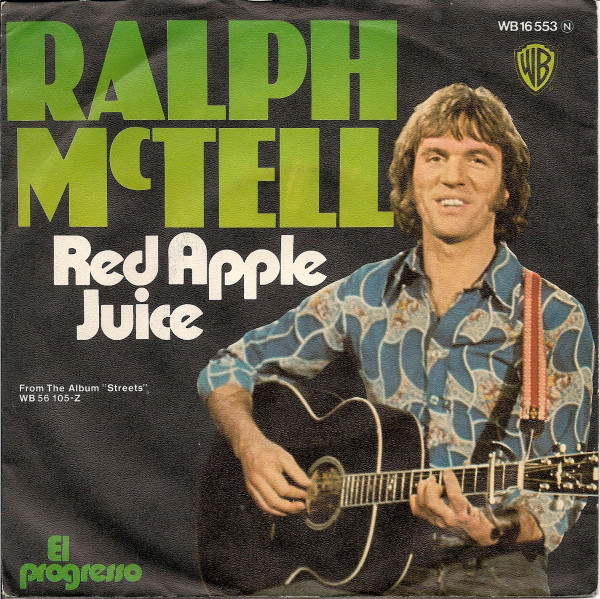 Cover Ralph McTell - Red Apple Juice (7, Single) Schallplatten Ankauf