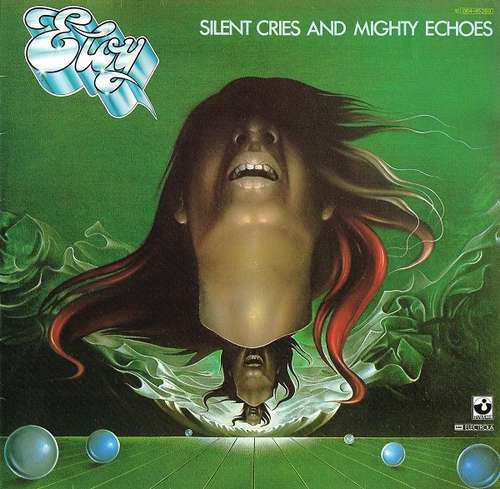 Cover Eloy - Silent Cries And Mighty Echoes (LP, Album, RP, Gat) Schallplatten Ankauf