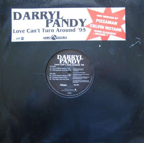 Cover Darryl Pandy - Love Can't Turn Around '95 (2x12) Schallplatten Ankauf