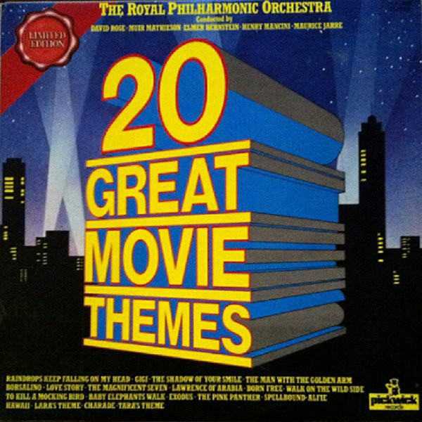 Cover The Royal Philharmonic Orchestra - 20 Great Movie Themes (LP, Comp, Ltd) Schallplatten Ankauf