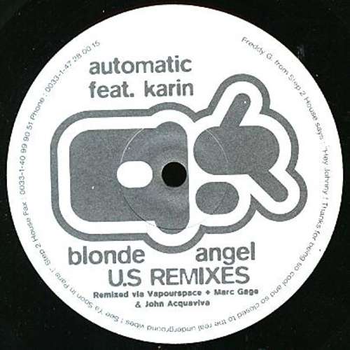 Cover Automatic - Blonde Angel (US Remixes) (12) Schallplatten Ankauf