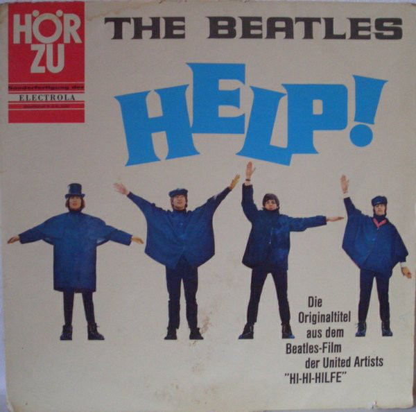 Cover The Beatles - Help! (LP, Album) Schallplatten Ankauf