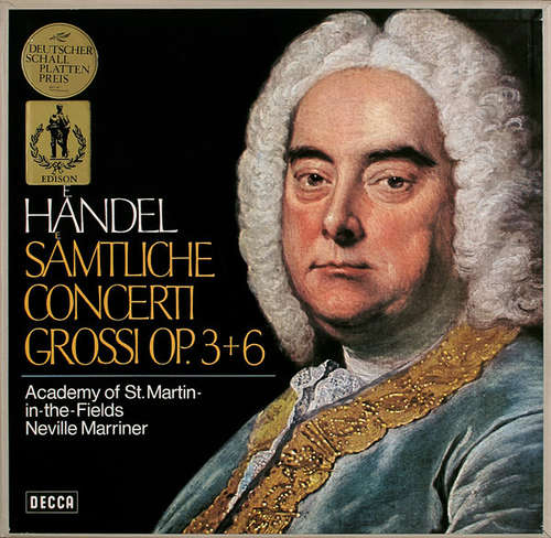 Bild Händel* / Academy Of St. Martin-in-the-Fields*, Neville Marriner* - Sämtliche Concerti Grossi Op. 3+6 (4xLP + Box) Schallplatten Ankauf