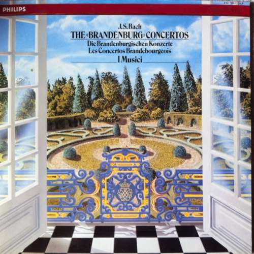 Cover J.S. Bach*, I Musici - The Brandenburg Concertos (2xLP, Album, Dig) Schallplatten Ankauf