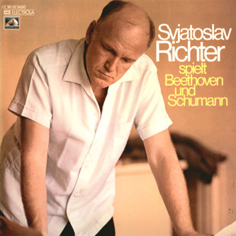 Cover Svjatoslav Richter* - Svjatoslav Richter Spielt Beethoven Und Schumann (2xLP, Comp) Schallplatten Ankauf