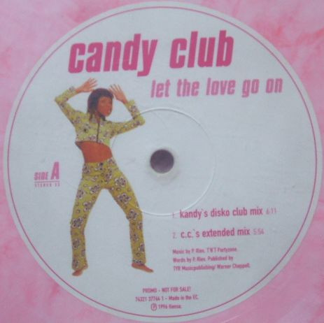 Bild Candy Club - Let The Love Go On (12, Promo, Pin) Schallplatten Ankauf