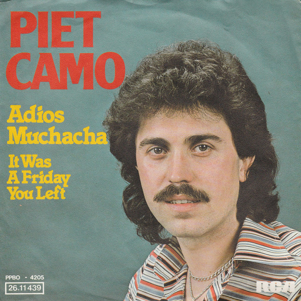 Cover Piet Camo - Adios Muchacha (7, Single) Schallplatten Ankauf
