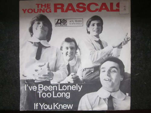 Cover The Young Rascals - Lonely Too Long / If You Knew (7, Single) Schallplatten Ankauf