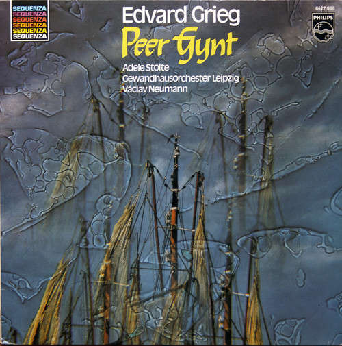 Cover Edvard Grieg, Václav Neumann, Adele Stolte, Gewandhausorchester Leipzig - Peer Gynt (LP, RE) Schallplatten Ankauf