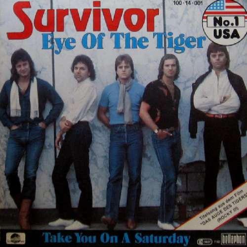 Cover Survivor - Eye Of The Tiger (7, Single, RP) Schallplatten Ankauf