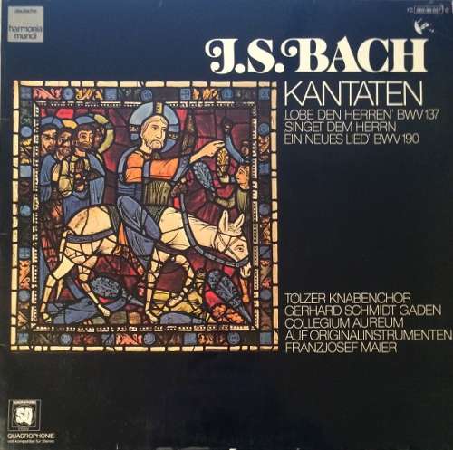 Cover J.S. Bach* - Kantaten (LP, Album, Quad, gat) Schallplatten Ankauf