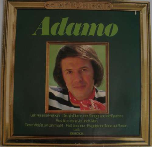 Cover Adamo - Starportrait (LP, Comp) Schallplatten Ankauf